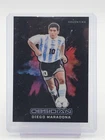 DIEGO MARADONA 2024-25 PANINI OBSIDIAN BLACK COLOR BLAST SSP ARGENTINA Q3423