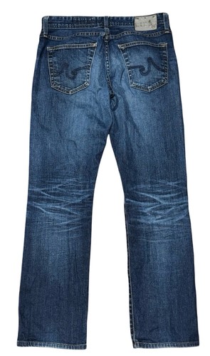 Adriano Goldschmied Jeans Men’s The Everett Slim Straight 32x30 Medium Wash - Picture 2 of 6