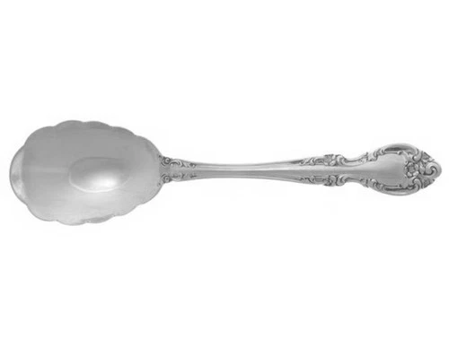 Melrose by Gorham 34g Sterling Silver Sugar Shell Spoon 6 1/8” in No Monogram
