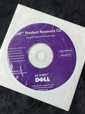 DELL Product Recovery CD  Microsoft 98 Second Edition CD Media