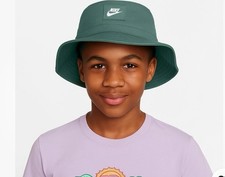 Nike Kids' Boys Girls Apex Futura Bucket Hat Cap Green