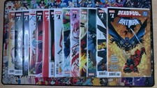 Deadpool Batman #1 Comic Lot Of 14 Books 1st Print Marvel Comics 2025