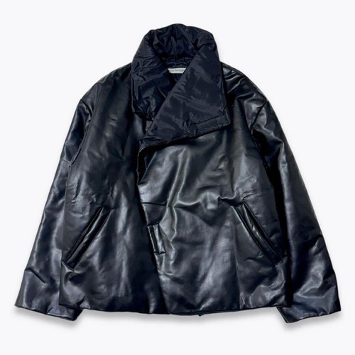 Emporio Armani, Vintage 1999 AW Emporio Armani Spandex Futuristic Padded Wrap Jacket Size 46