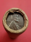 AU 1931-D LINCOLN WHEAT CENT 1911D LINCOLN WHEAT PENNY COIN ROLL ENDS BANKROLLED