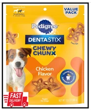 Pedigree Dentastix Chewy Chunx Dental Treats, Small/Medium Dog – 13.5 Oz.