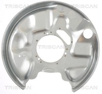 Hinterachse Links Triscan 8125 23206 Spritzblech, Bremsscheibe FüR MERCEDES-BENZ