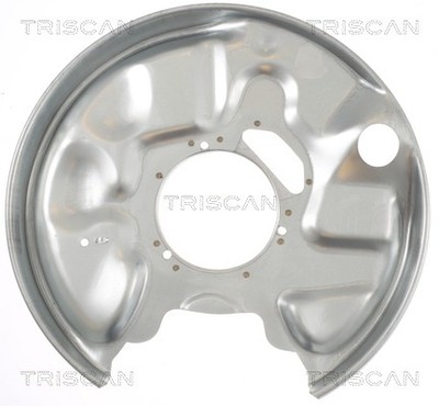 Hinterachse links TRISCAN 8125 23206 Spritzblech, Bremsscheibe für MERCEDES-BENZ