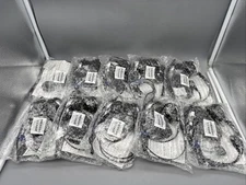 Lot Of 10 VXi 203072 UC ProSet 21G Over-the-Head Binaural Headset N/C Microphone