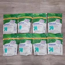8pk up & up advanced diswasher packs compare to cascade complete 184 ct