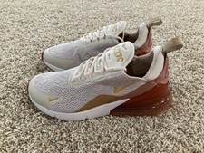 womens nike air max 270 gold