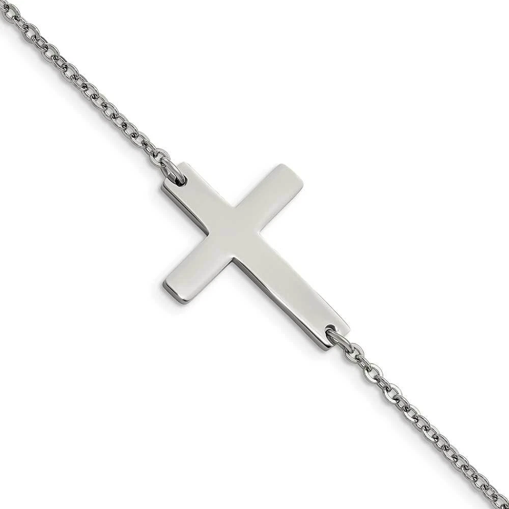 Sideways 2024 cross bracelet