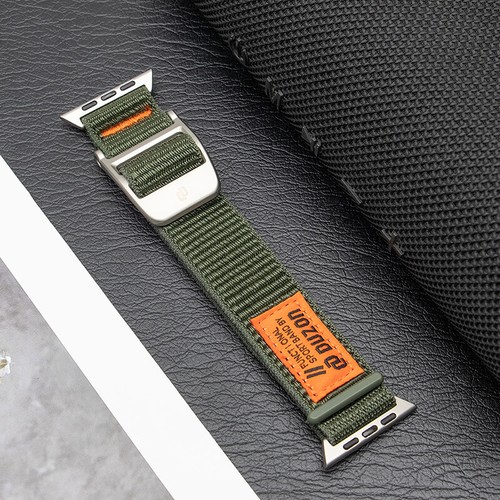 Nylon Loop Strap for Apple Watch Band Ultra 2 49mm Bracelet iwatch 10 9 8 7 6 SE - Picture 10 of 11