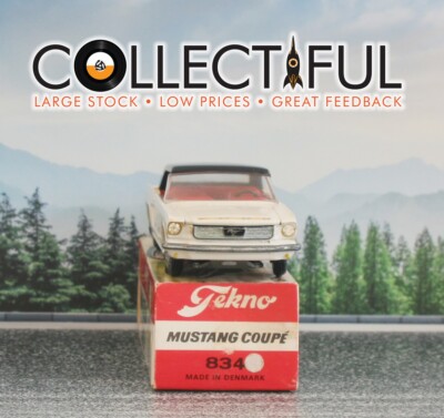 TEKNO - #834 FORD MUSTANG COUPE - DIECAST *BEAUTY* IN ORIGINAL BOX