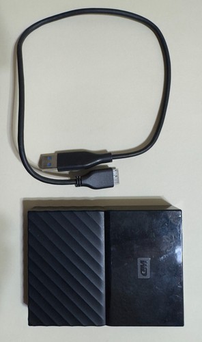 WD 4TB My Passport Portable Gaming Hard Drive - USB 3.0 - WDBZGE0040BBK-NESN - Picture 3 of 3