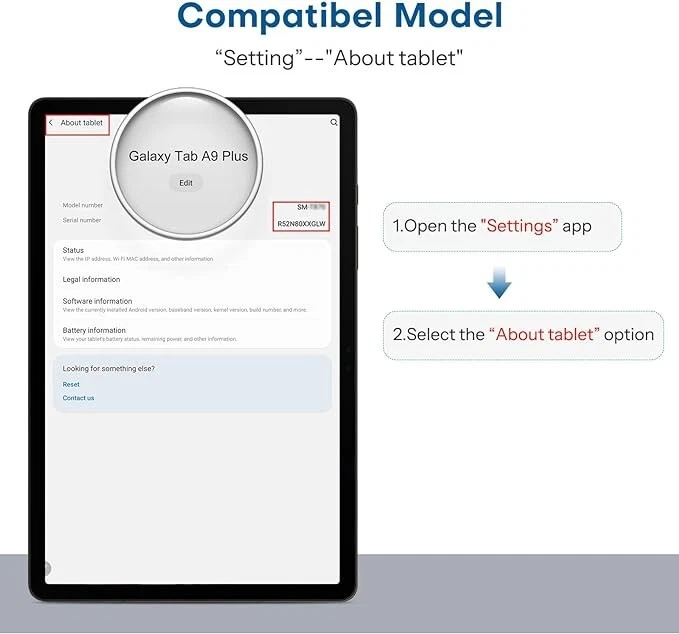 3X Tempered Glass Screen Protector For Samsung Galaxy Tab A9 Plus 11" X210/X216 - Image 3 of 4