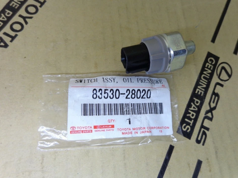 Conjunto de interruptores originales Toyota, presión de aceite (para motor) IQ NGJ10 83530-28020 Foto 2 de 4
