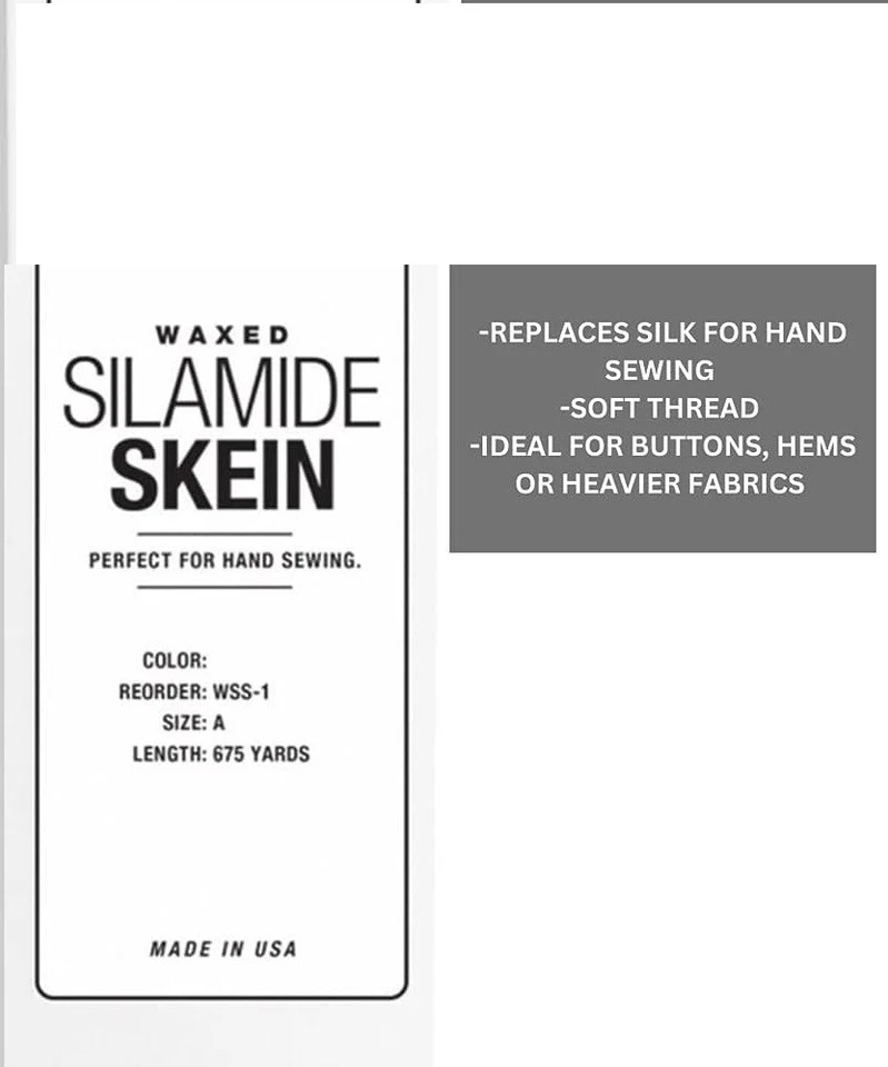 N.B.T FURRIER WAXED SKEIN For Hand Sewing 675 YD Made In USA MEDIUM BEIGE #7259 - Image 3 of 4