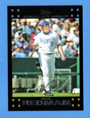 2007 Topps Red Back #416 Mark Redman Kansas City Royals | eBay