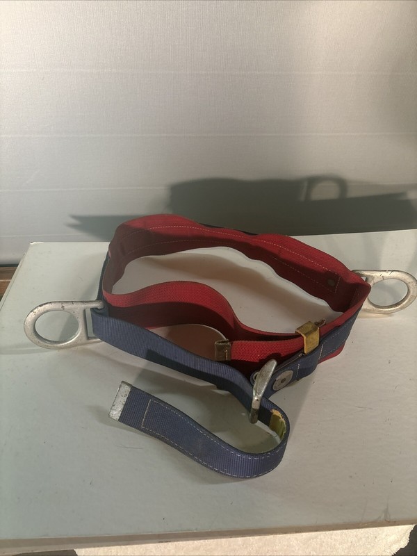 Atlas Safety Equipment Co Model 246 Free Shipping Heavy Duty Harness Belt Good $