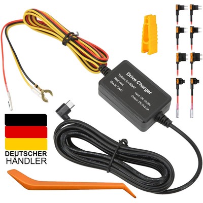 Dashcam Hardwiring Kit Dashcam Hardwire Kit Mini USB Adapter High Security