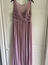 David's Bridal Bridesmaid Dress size 10 purple