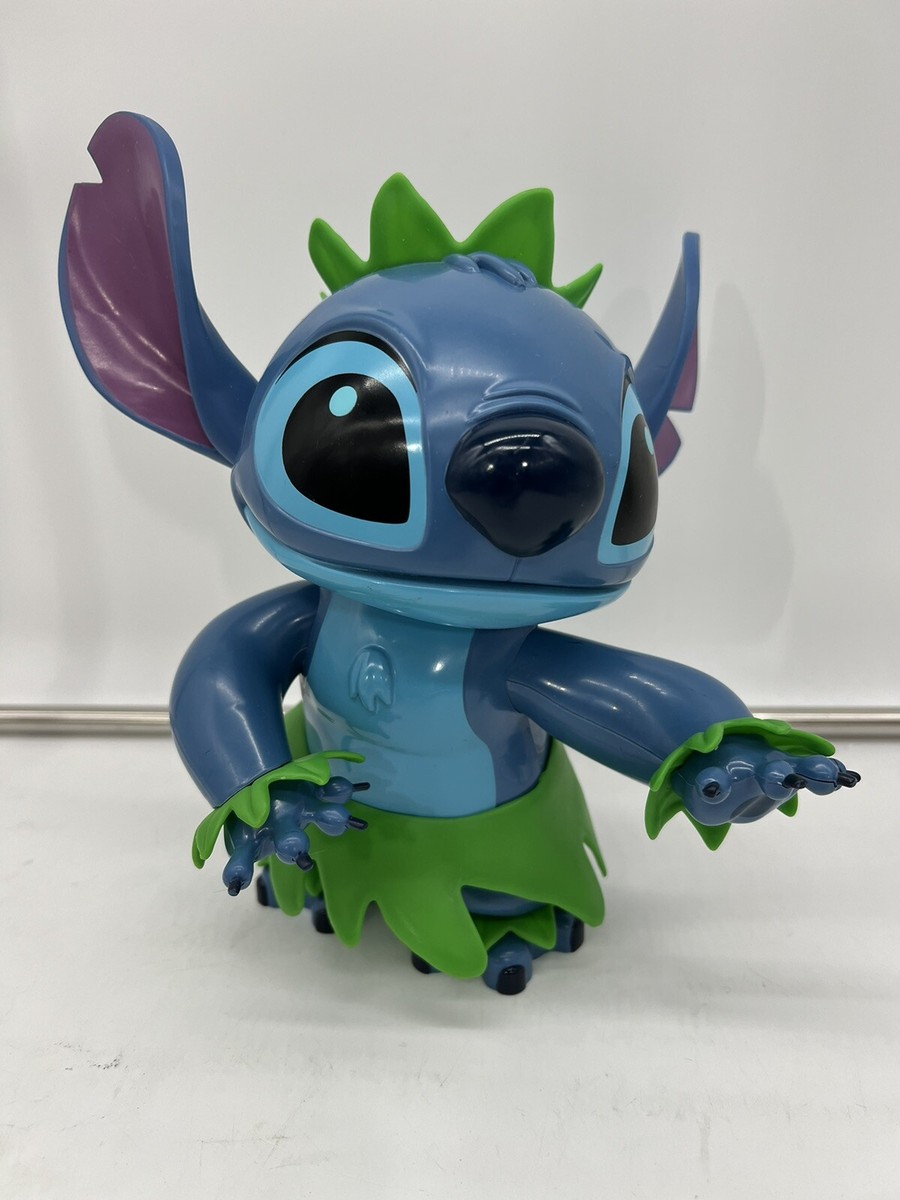 Disney Lilo & Stitch Figure Hula Dancing Stitch Figure 8in Tested