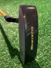 RH Momentus Golf Heavy Weighted Training 34.5” Putter Excellent #P824