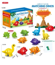 🦖 Montessori ABC Dinosaur Toy - Educational Gift for Preschool Kids!