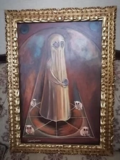 Leonora Carrington oil painting