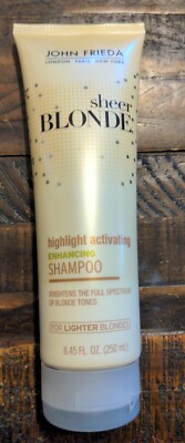 John Frieda sheer blonde Highlight Activating Enhancing Shampoo 8.45 oz 