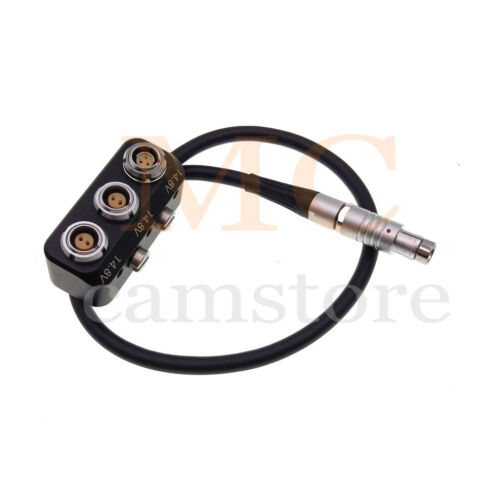 Sony Venice Alexa Power Splitter RS 3 Pin Male to 2 x ECG 2-pin 1 x RS 3 Pin - Picture 3 of 3