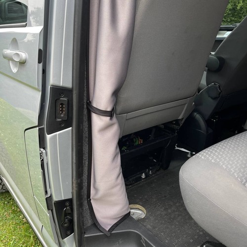 For Vauxhall Vivaro Cab Divider Curtain Kit with Rail Premium Quality - Van-X - Picture 12 of 23