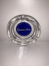 Rare Central Fare Ashtray Clear Glass 54th Street And Second Avenue