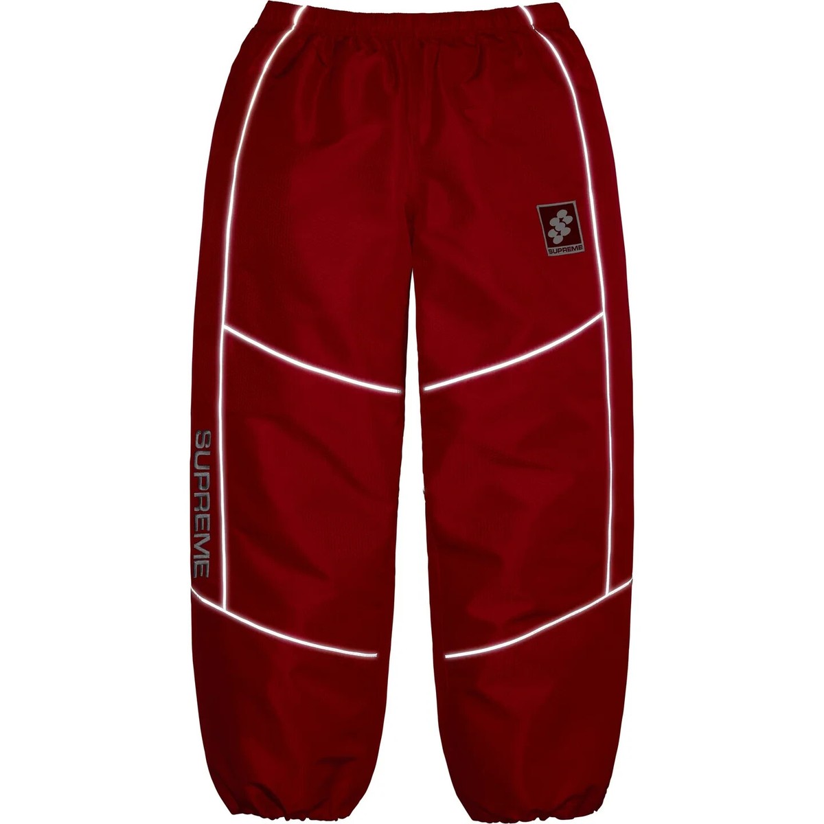 Supreme Reflective Piping Track Pant 4colors FW24 Size S-XXL Supreme Reflective Piping Track Pant 4colors FW24 Size S-XXL