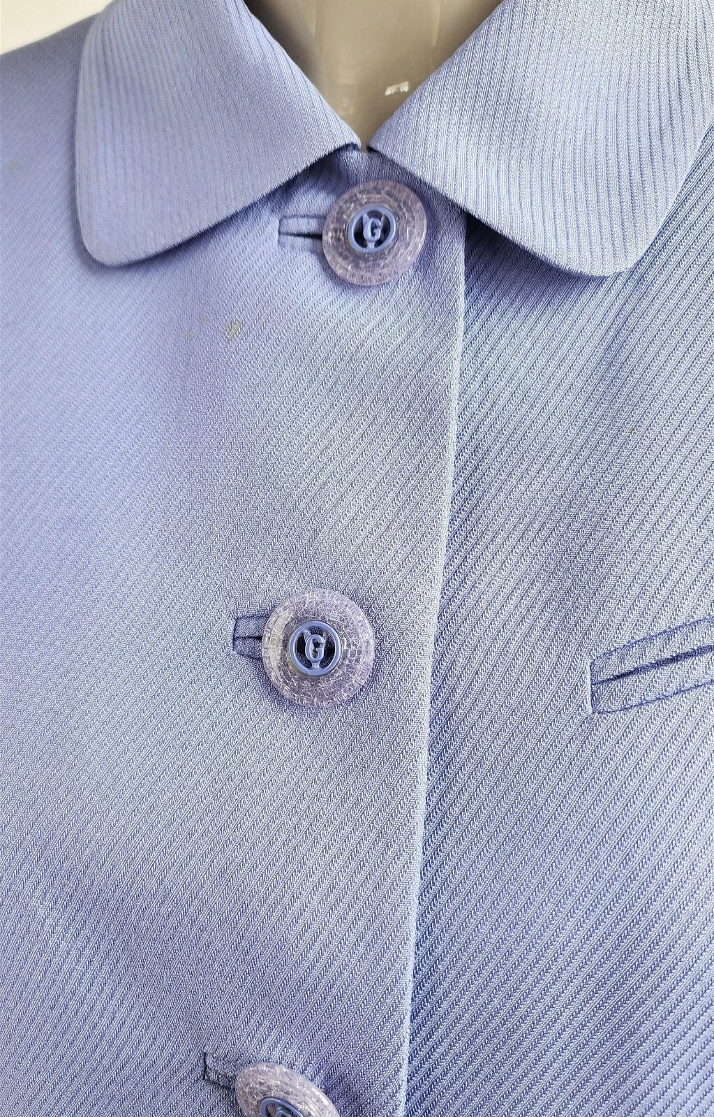 Abito cappotto seta viola pervinca Gianni Versace Couture vintage primavera 1997 40