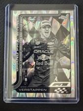 2025 Topps Chrome Formula 1 #133 Max Verstappen B&W Ray Wave Refractor F1