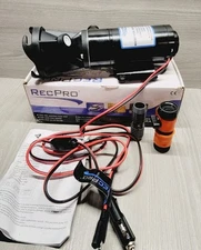 RecPro RV 12V Portable Macerator Pump - Quick Release - Waste Water Processor