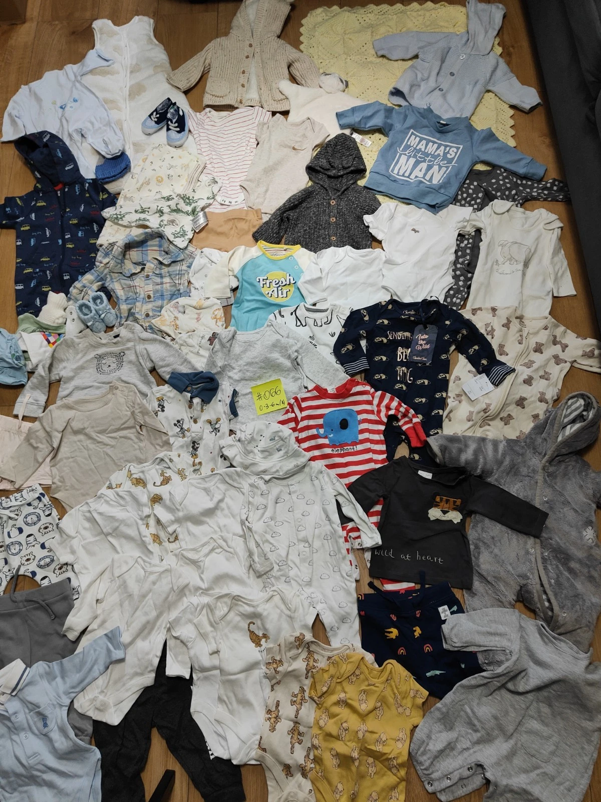 #066💙Huge Bundle Of Baby Boy Clothes 0-3-6months NEXT GEORGE NUTMEG NIKE CHARLI