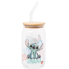 Silver Buffalo Disney Lilo and Stitch Ohana 16 Ounces,