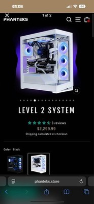 BRAND NEW Phantek Prebuilt PC Level 2 System