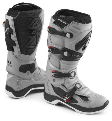 Motorcycle Boots Forma Pilot Nardo Grey/Black