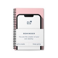 Spiral Notebook Reminder