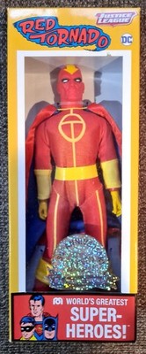 MEGO RED TORNADO 50th Anniversary 8'' Action Figure Sealed Box Retired DC Comics