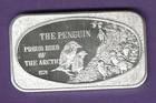 THE PENGUIN  .999 SILVER ART BAR