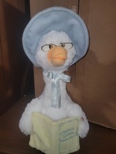 Mother Goose Animated Story Telling Nursery Rhymes Plush Cuddle Barn 15" WORKS