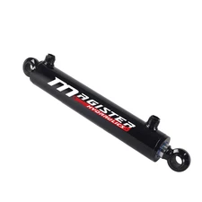 Hydraulic Cylinder Welded Double Acting 2.5" Bore 12" Stroke Swivel Ball/Eye