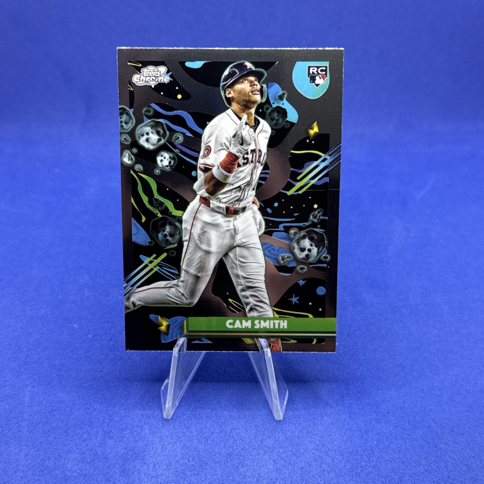 2025 Topps Chrome Cosmic Cam Smith Rookie #166 - Astros