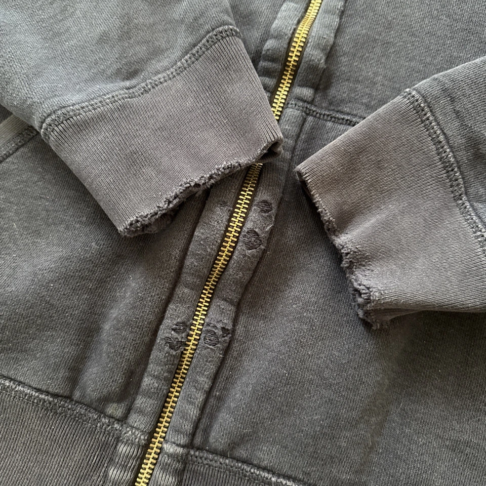 Polo Ralph Lauren Para Hombre Sudadera con Capucha con Cremallera Talla L Azul Bordado Amarillo Poni Foto 3 de 4