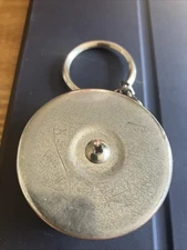 Vintage KEY-BAK Retractable Key Chain Reel Clip Excellent