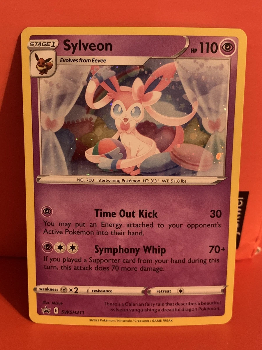 Carta Promozionale Pokémon Sylveon SWSH211 - Spada E Scudo Holo